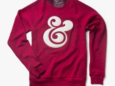 Premium Ampersand Crewneck